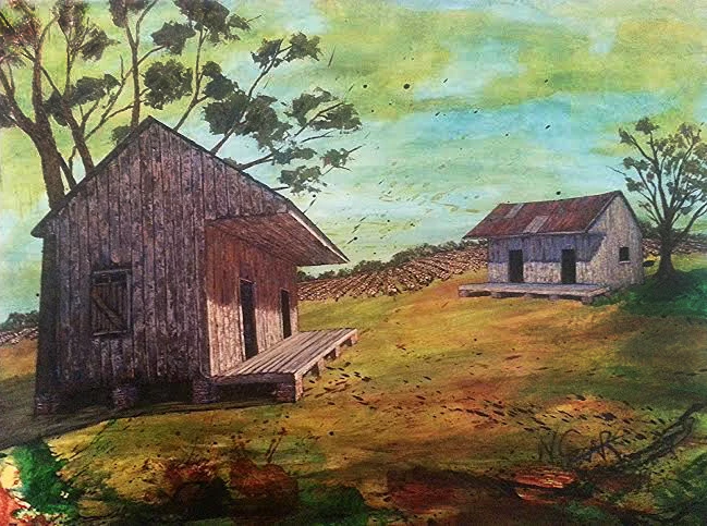Slave Barns ('Ol Miss) by Nate Geare