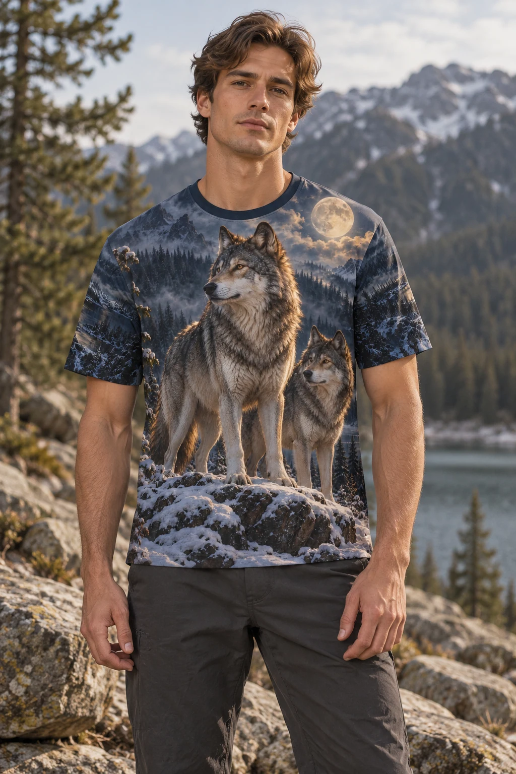 All-over print shirts