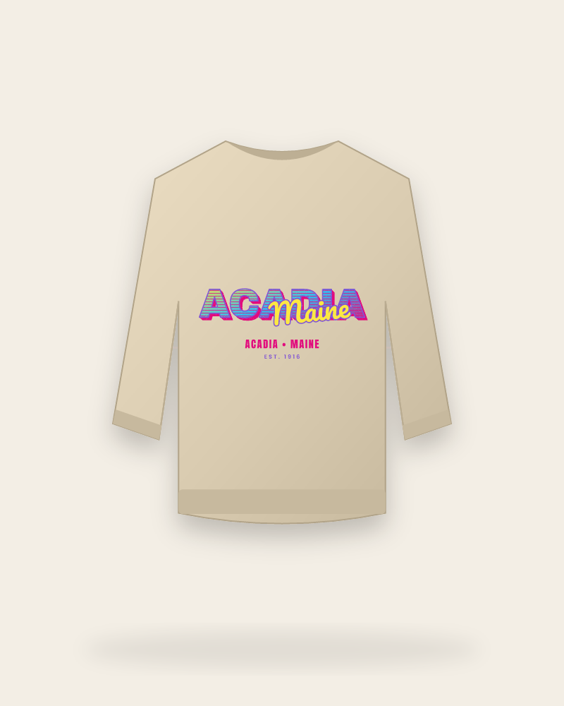 Acadia Music TV Crewneck Sweatshirt