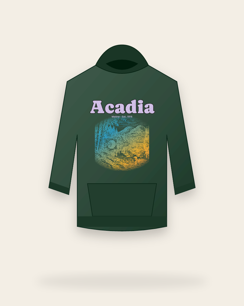 Acadia Jordan Pond Hooded Sweatshirt