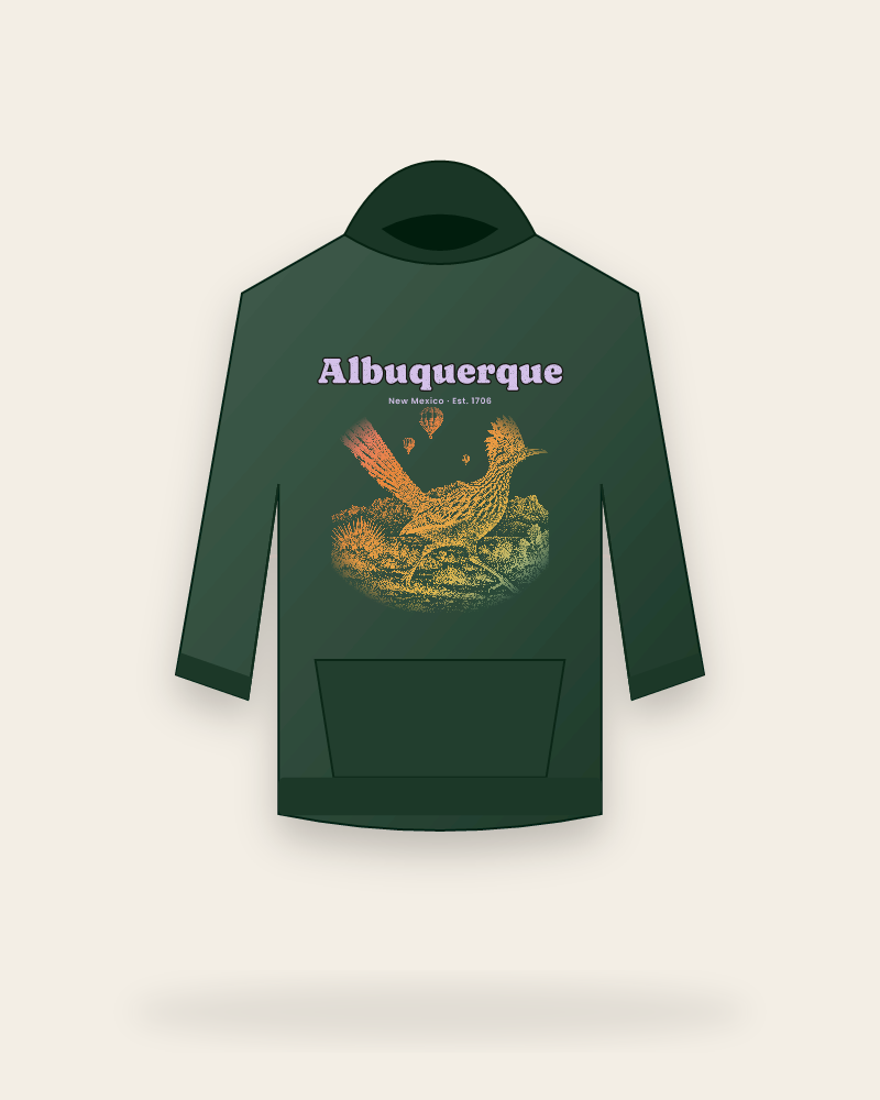 Albuquerque Roadrunner Hooded Sweatshirt