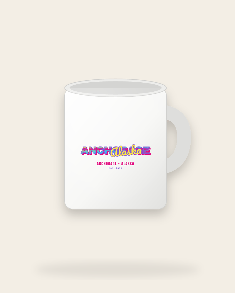 Anchorage Music TV Ceramic Mug 11oz