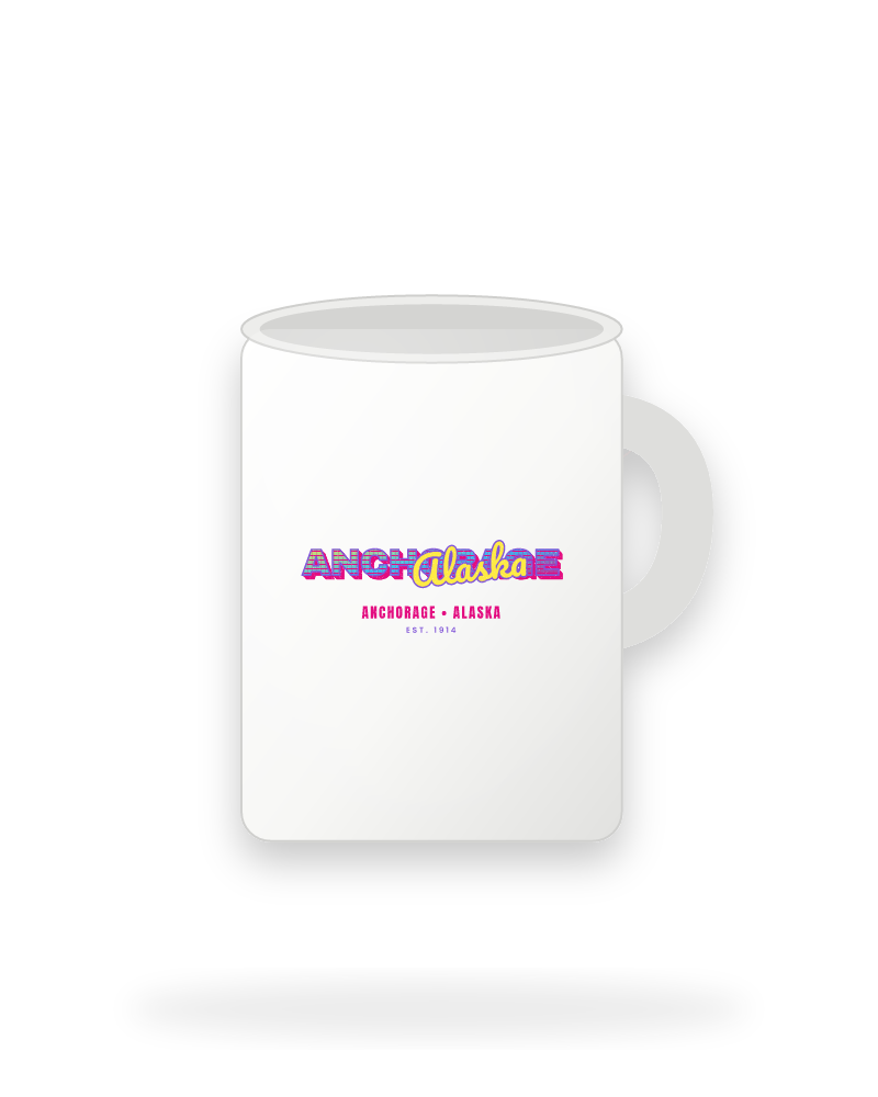Anchorage Music TV Ceramic Mug 15oz