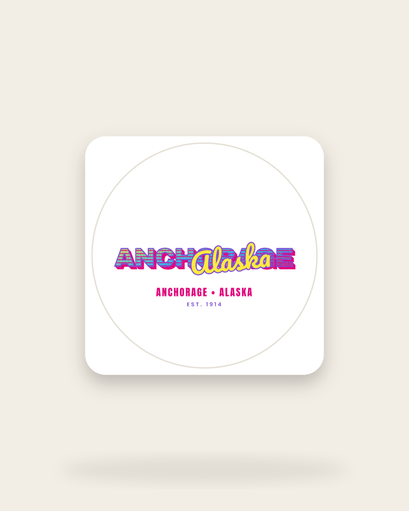 Anchorage Music TV Kiss-Cut Sticker