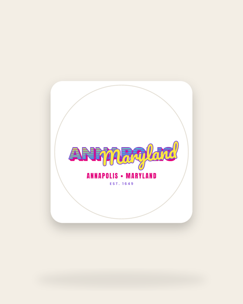Annapolis Music TV Kiss-Cut Sticker