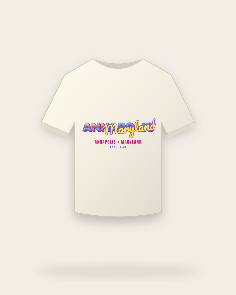 Annapolis Music TV Vintage Wash Tee