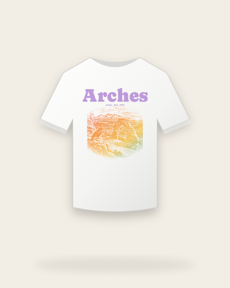 Arches Delicate Arch Youth Tee