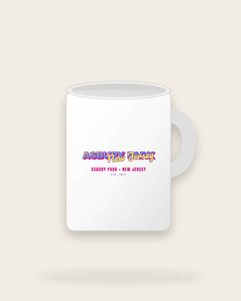 Asbury Park Music TV Ceramic Mug 15oz