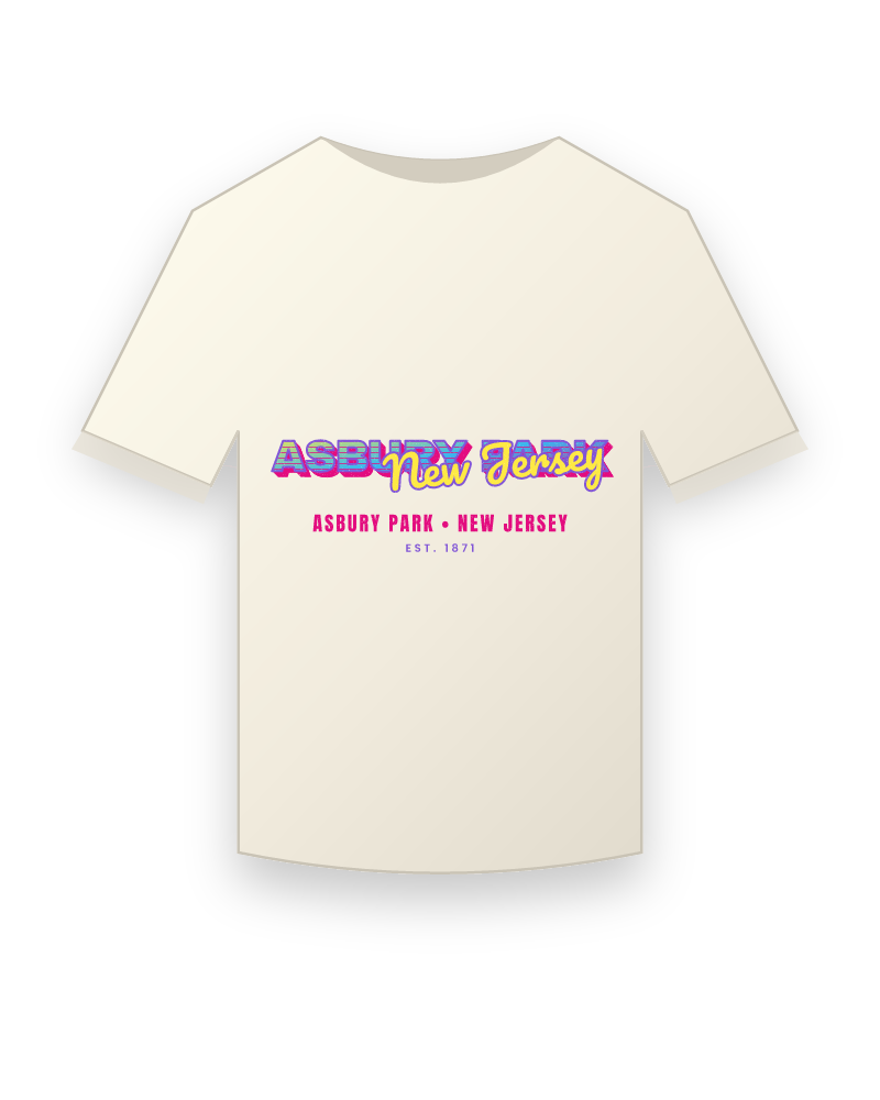 Asbury Park Music TV Vintage Wash Tee