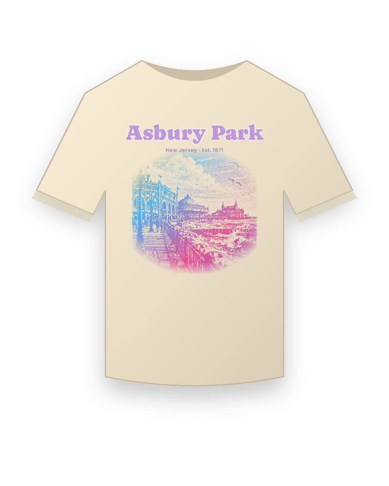 Asbury Park Boardwalk Casino Classic Tee