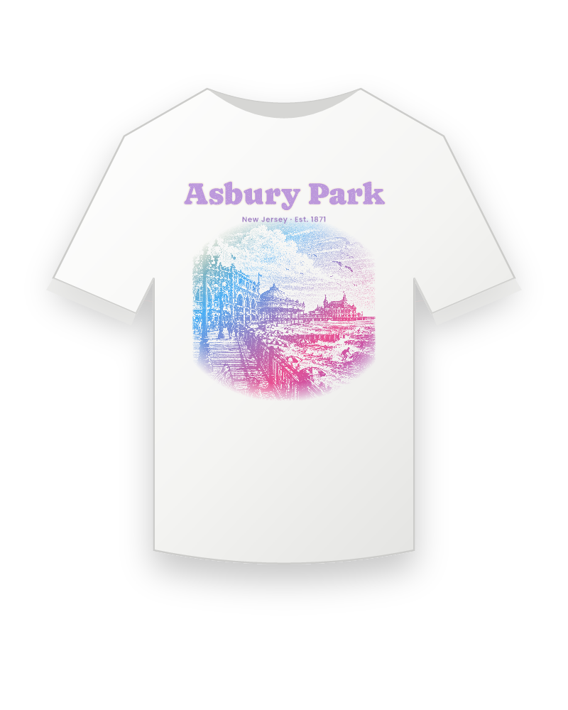 Asbury Park Boardwalk Casino Youth Tee