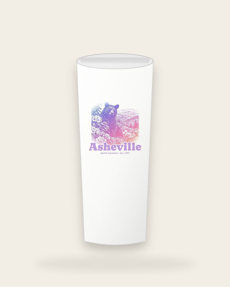 Asheville Black Bear Insulated Tumbler 20oz