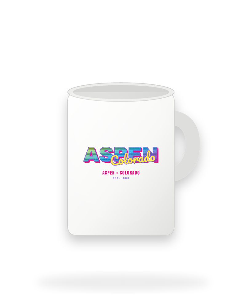Aspen Music TV Ceramic Mug 15oz