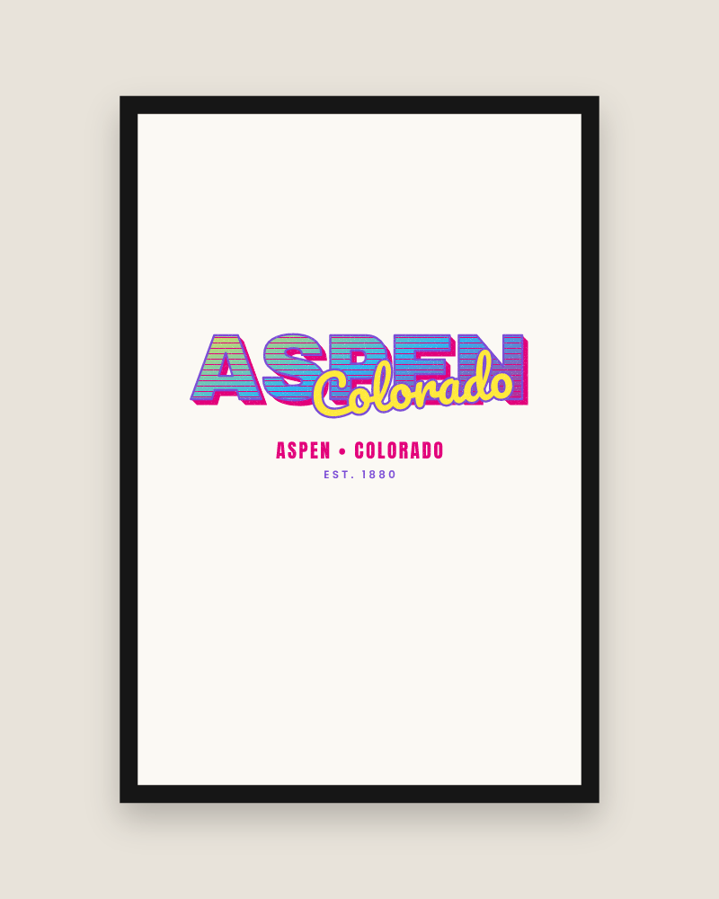 Aspen Music TV Matte Poster
