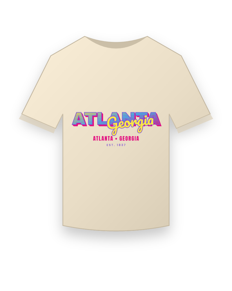 Atlanta Music TV Organic Cotton Tee