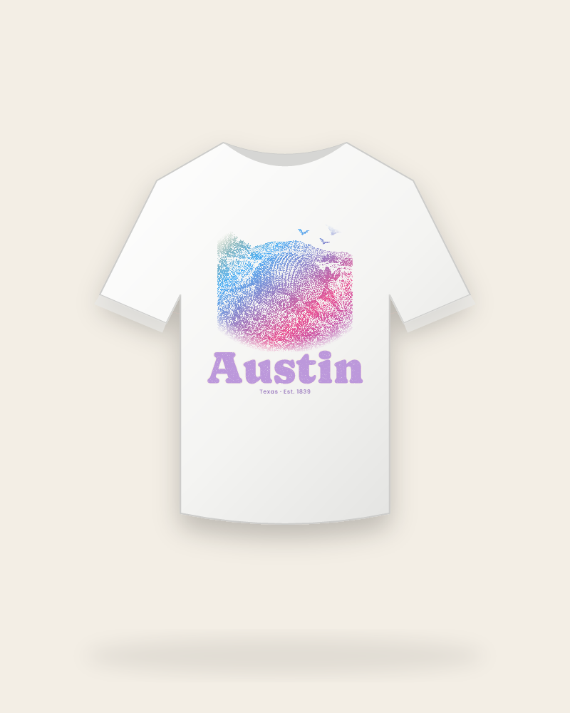 Austin Armadillo Youth Tee
