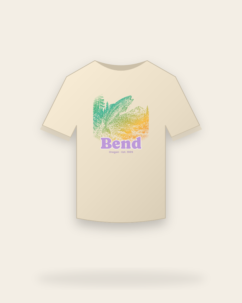 Bend Rainbow Trout Classic Tee
