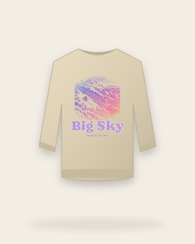 Big Sky, Montana sweatshirt