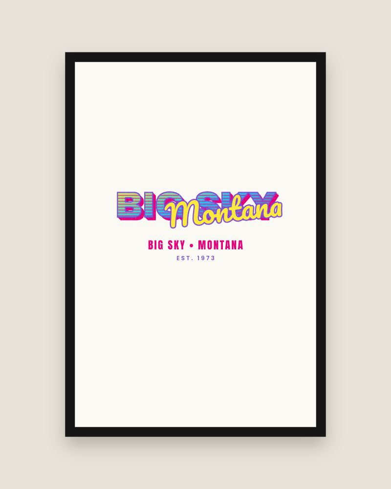 Big Sky Music TV Matte Poster