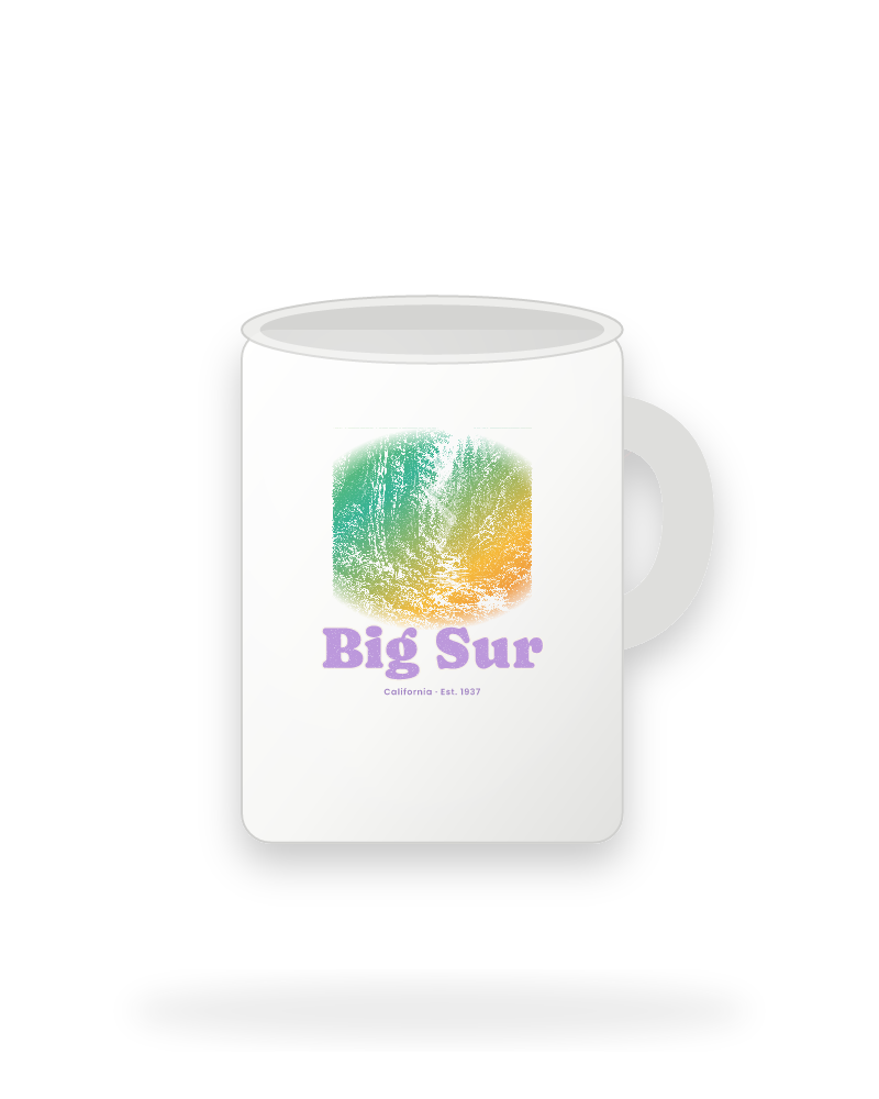 Big Sur Redwood Gorge Ceramic Mug 15oz