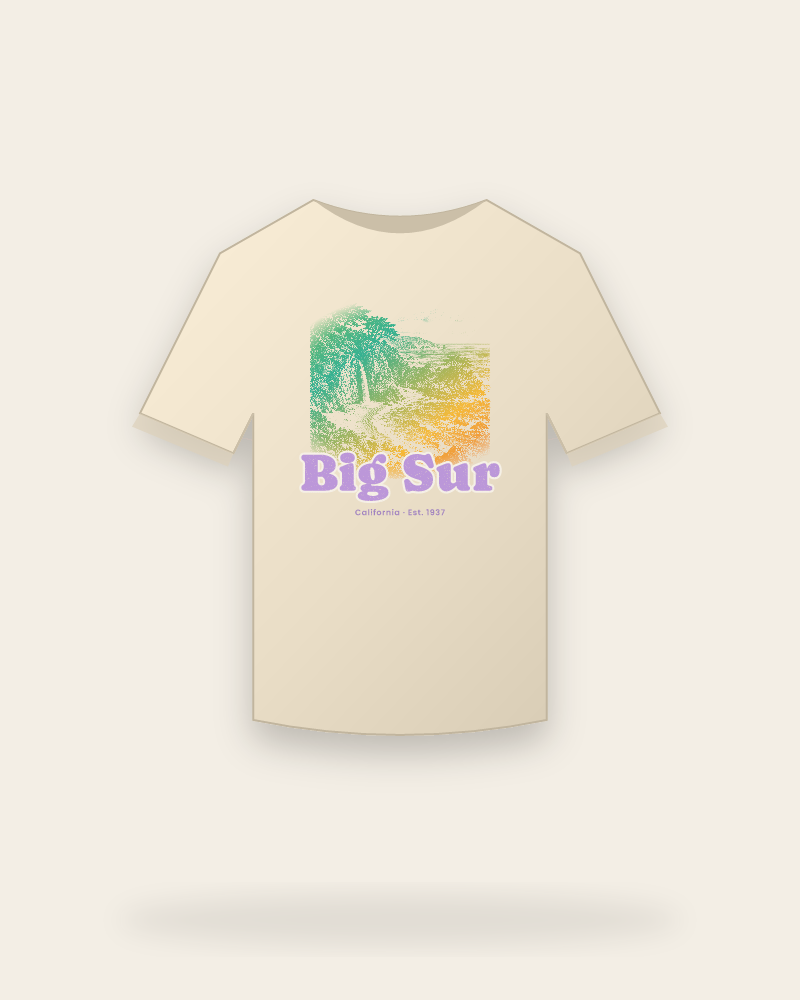 Big Sur McWay Falls Classic Tee