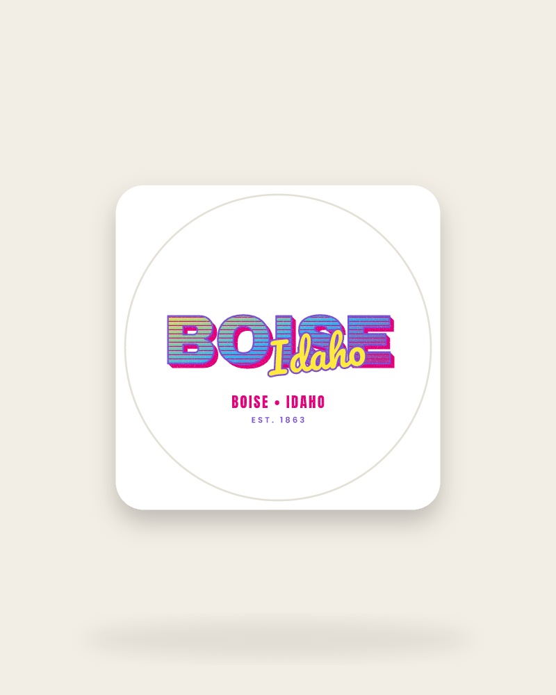 Boise Music TV Kiss-Cut Sticker