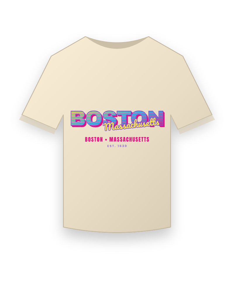 Boston Music TV Organic Cotton Tee