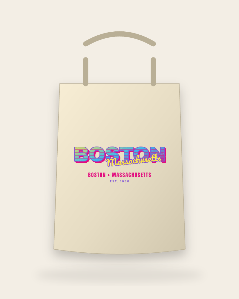Boston Music TV Canvas Tote