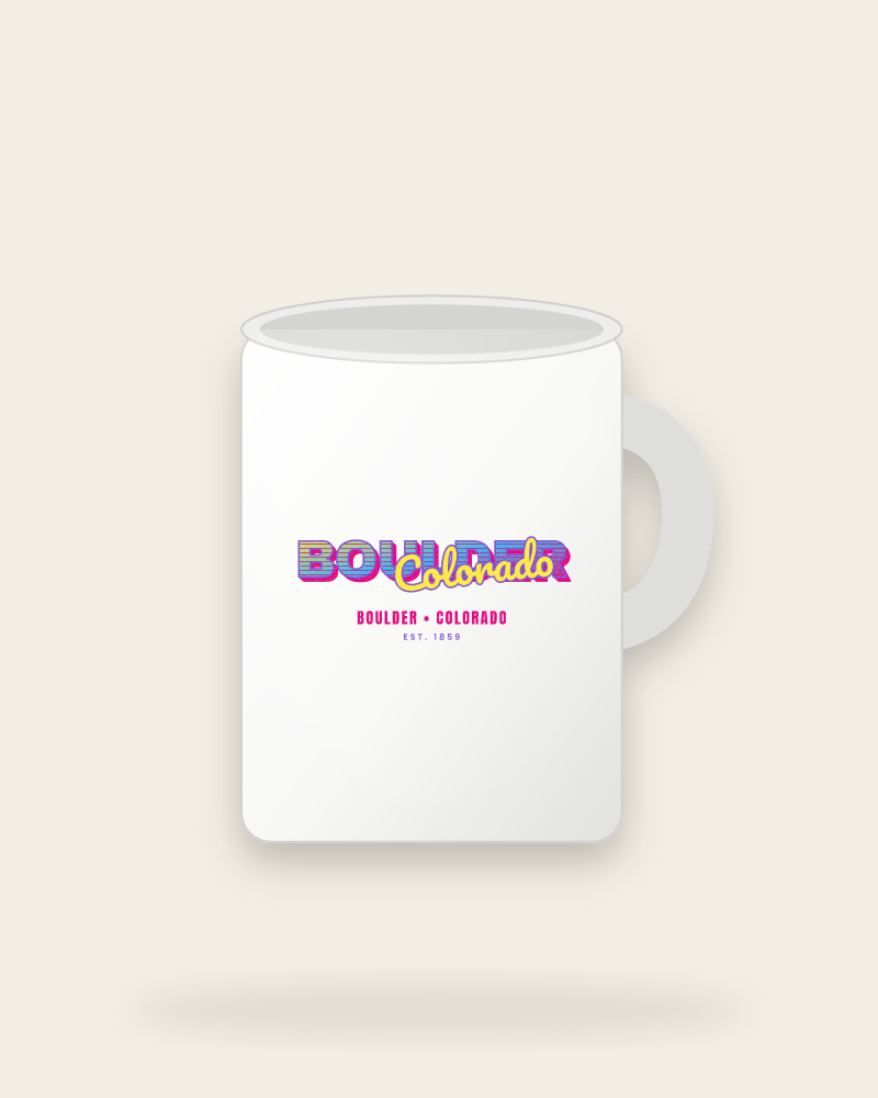 Boulder Music TV Ceramic Mug 15oz