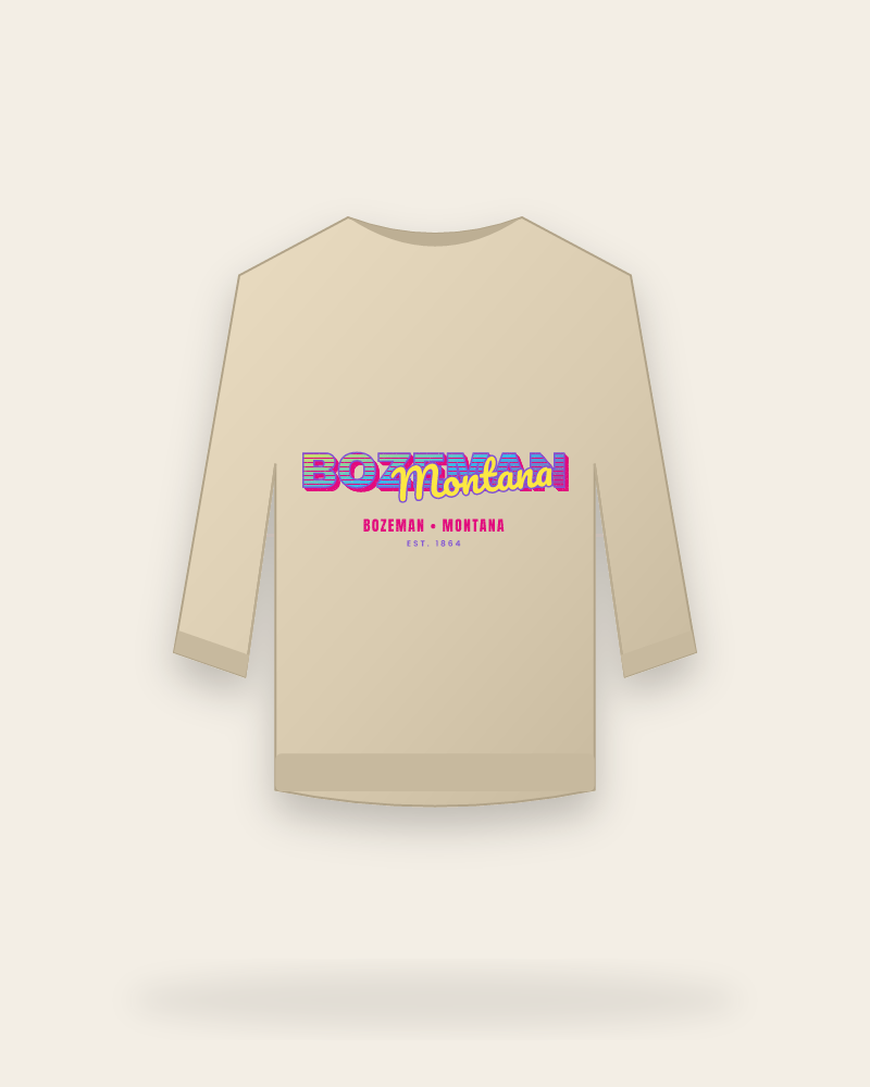 Bozeman Music TV Crewneck Sweatshirt