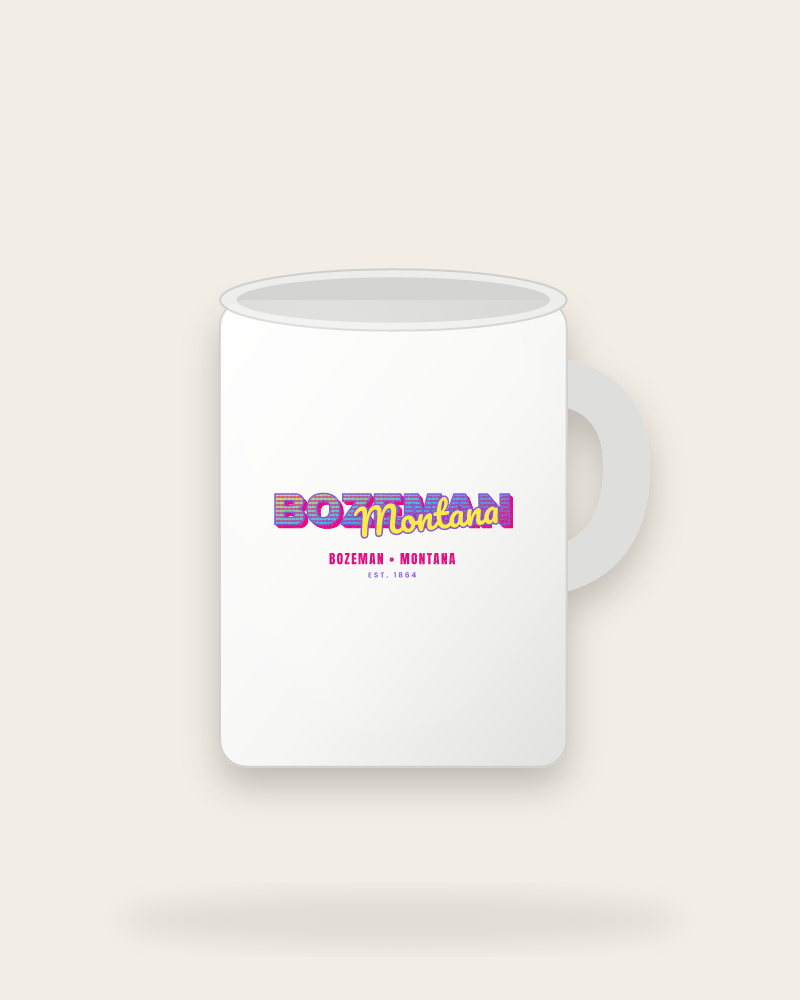 Bozeman Music TV Ceramic Mug 15oz