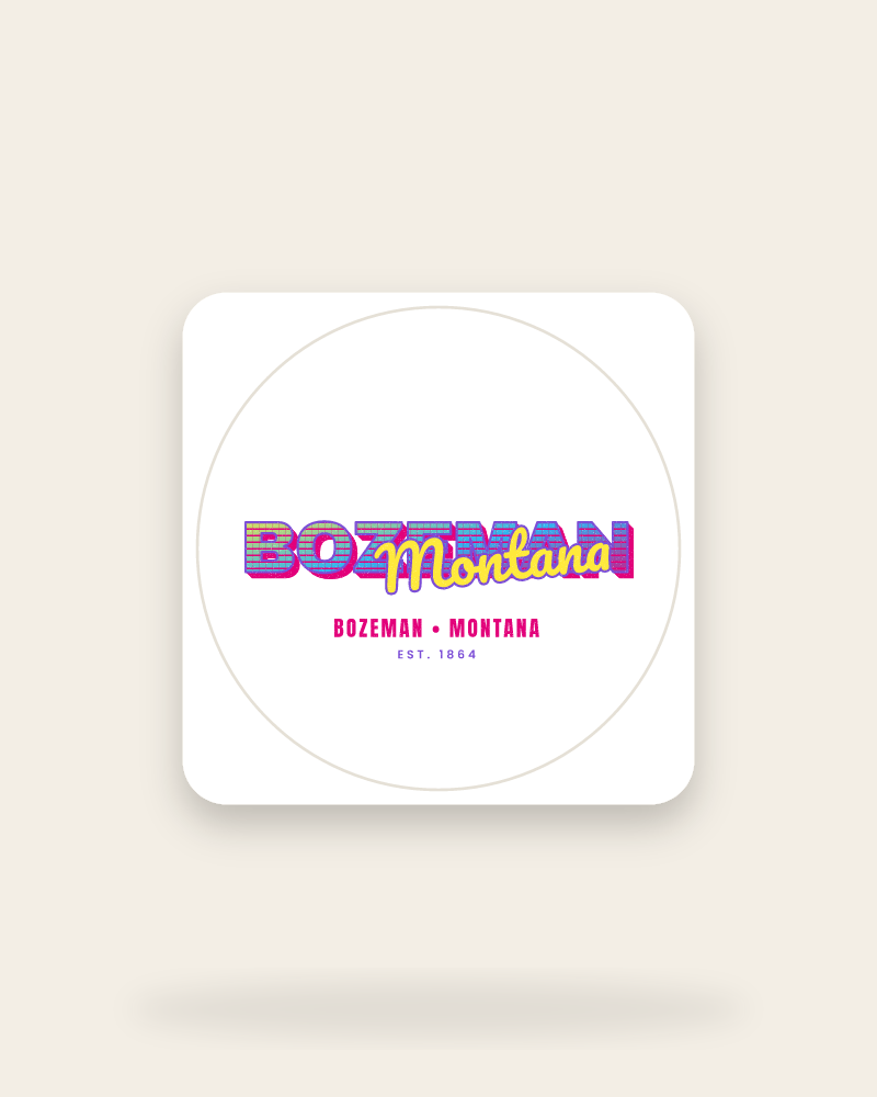Bozeman Music TV Kiss-Cut Sticker