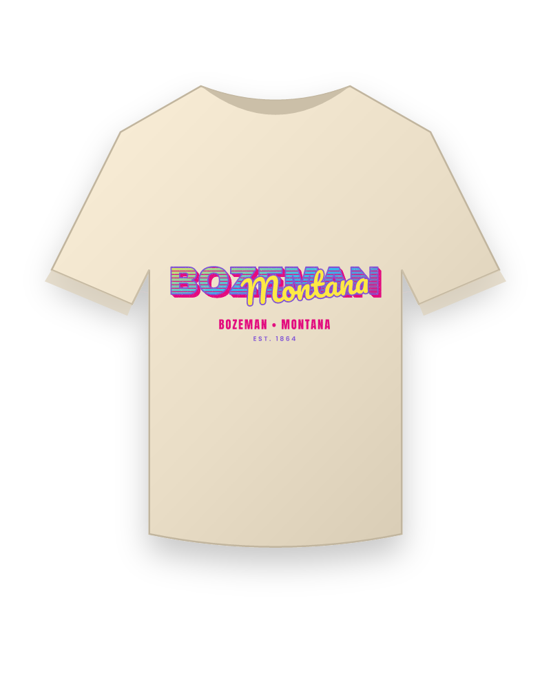 Bozeman Music TV Organic Cotton Tee