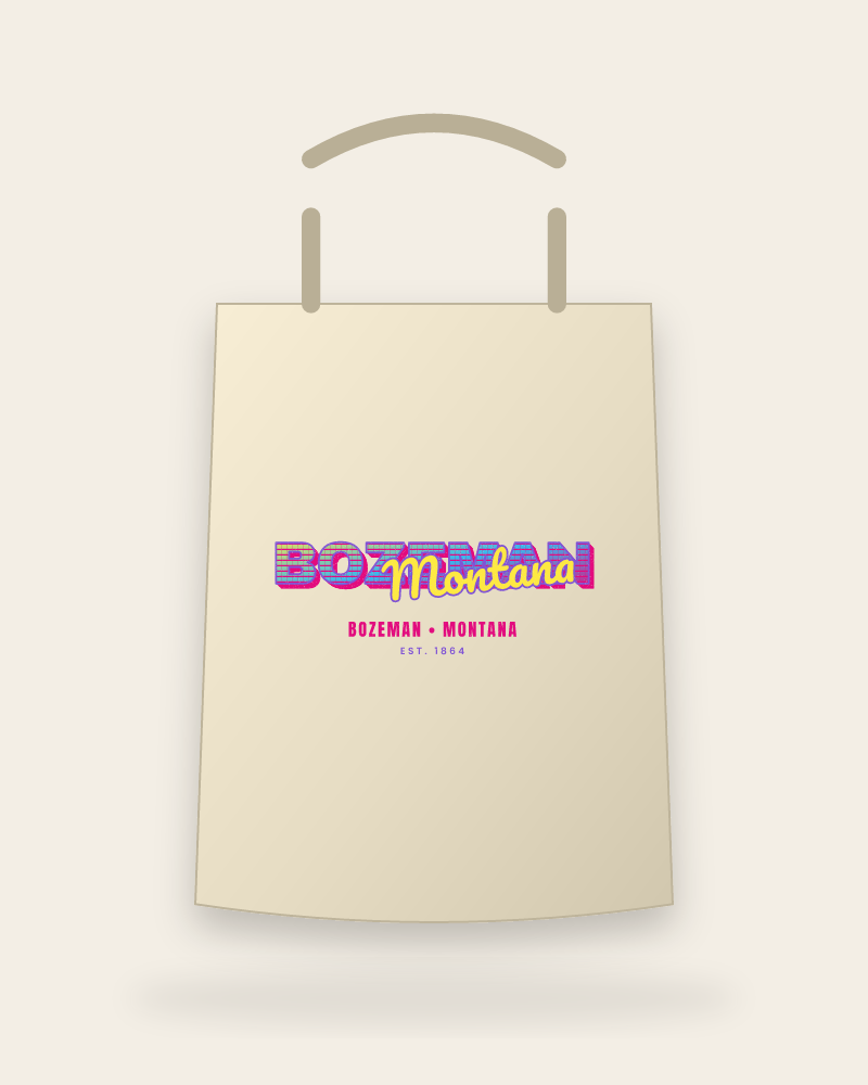 Bozeman Music TV Canvas Tote