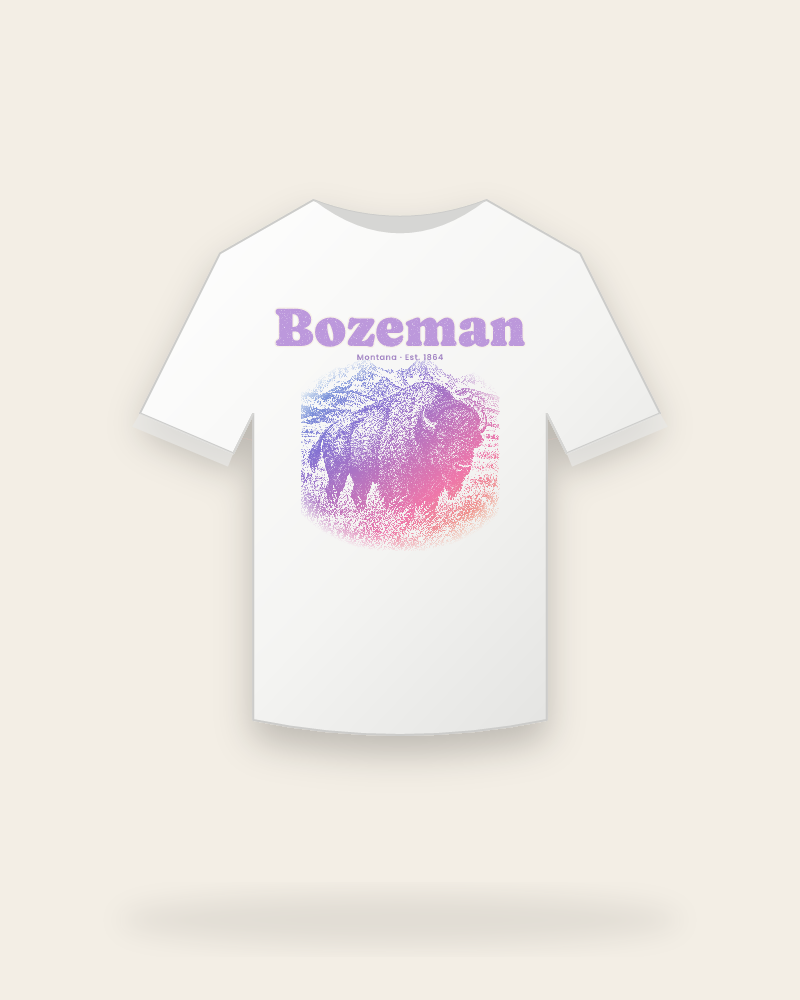 Bozeman Bison Youth Tee