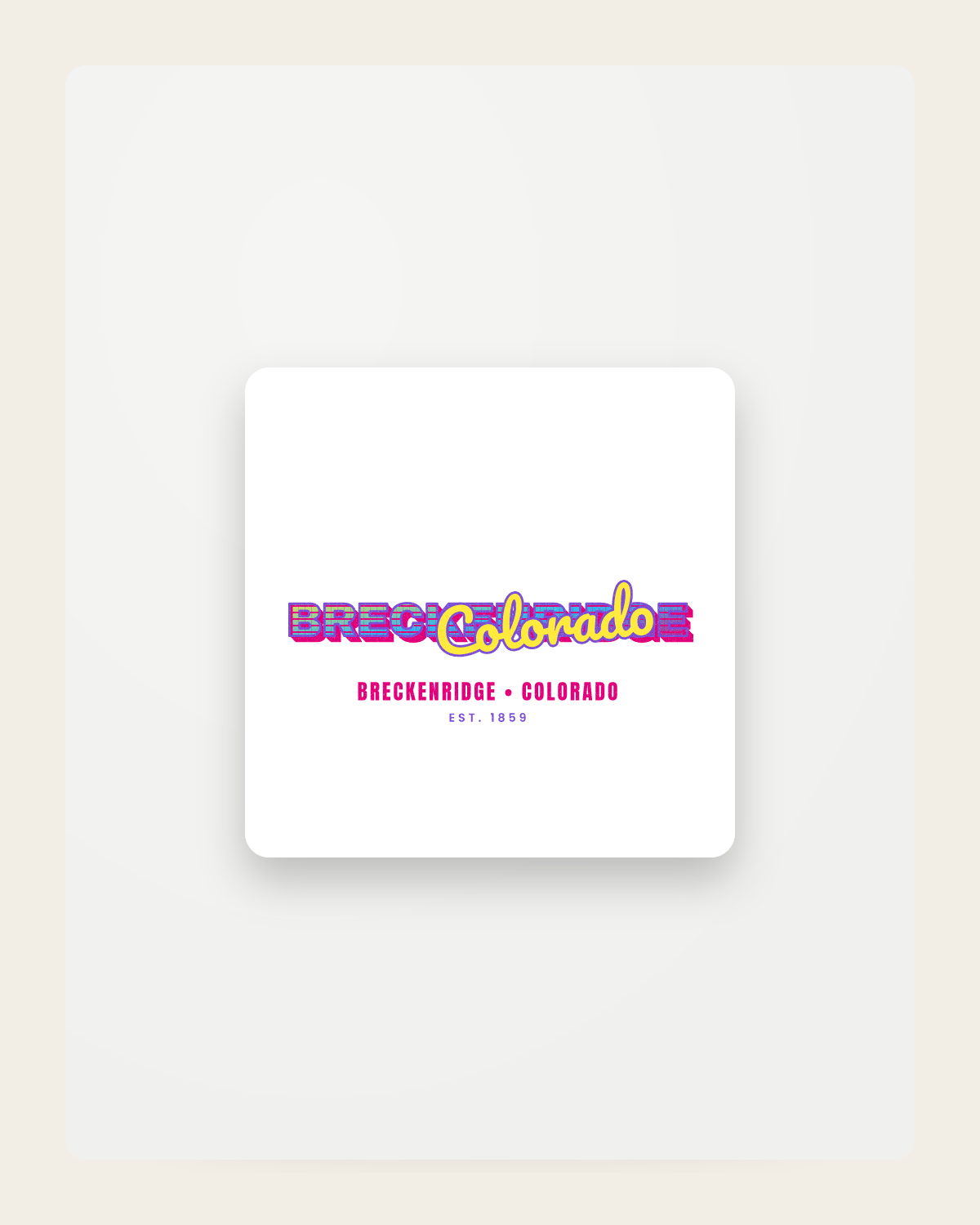Breckenridge Music TV Fridge Magnet in White