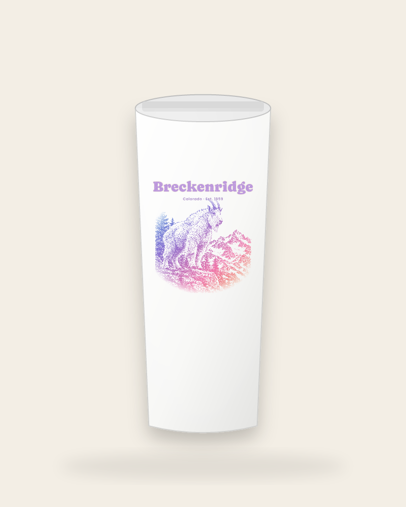 Breckenridge Mountain Goat Insulated Tumbler 20oz