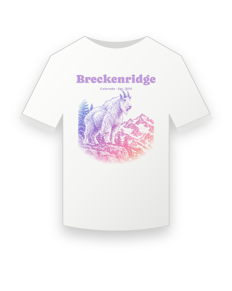 Breckenridge Mountain Goat Youth Tee