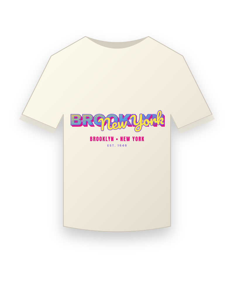 Brooklyn Music TV Vintage Wash Tee