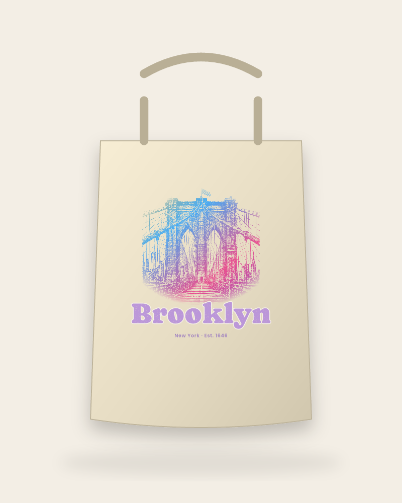 Brooklyn Brooklyn Bridge Canvas Tote