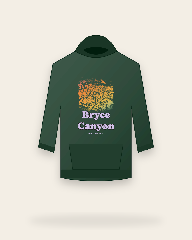Bryce Canyon Hoodoos at Dawn Hooded Sweatshirt