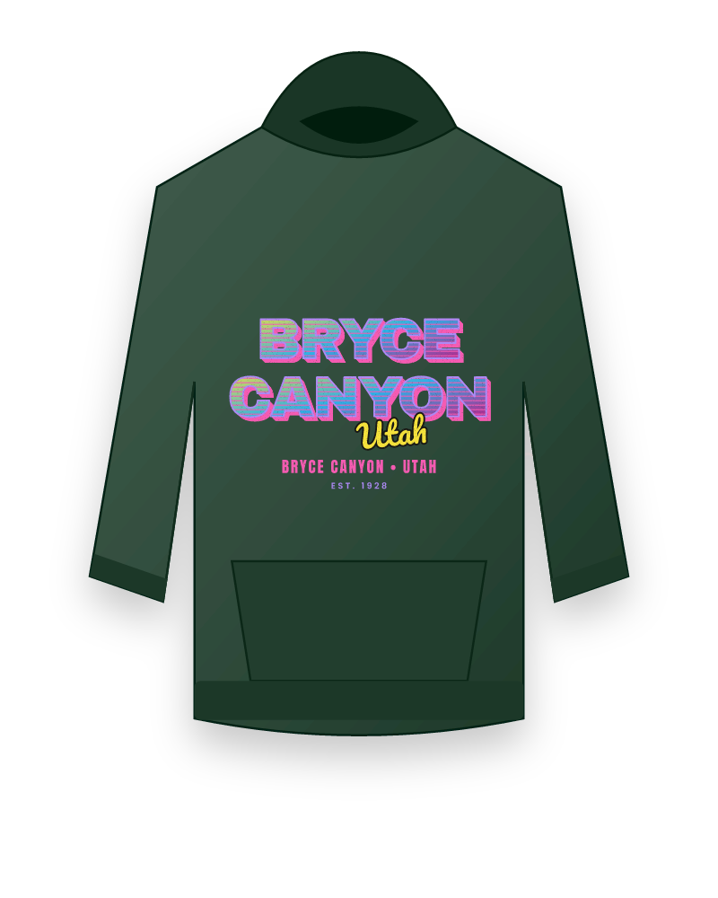 Bryce Canyon Music TV Hooded Sweatshirt