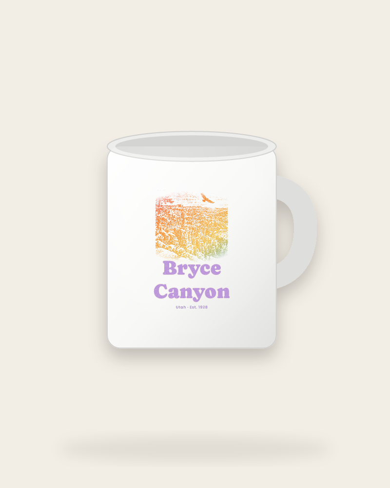 Bryce Canyon Hoodoos at Dawn Ceramic Mug 11oz
