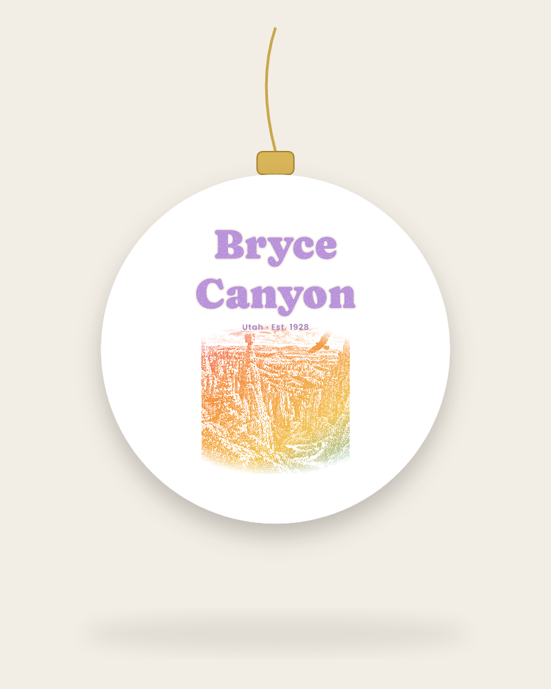 Bryce Canyon Thor's Hammer Ceramic Ornament