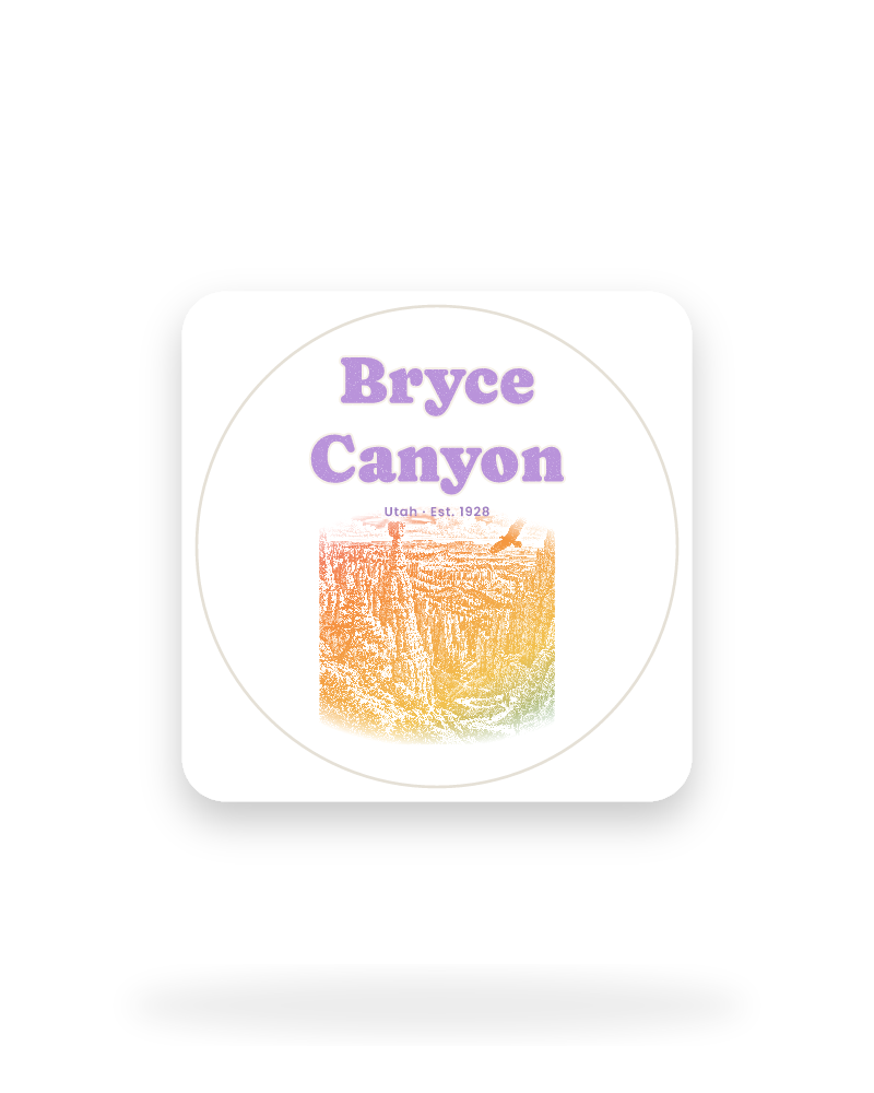Bryce Canyon Thor's Hammer Kiss-Cut Sticker