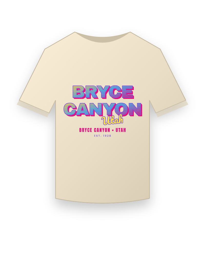 Bryce Canyon Music TV Organic Cotton Tee