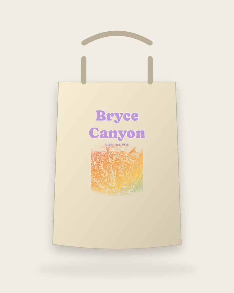 Bryce Canyon Thor's Hammer Canvas Tote