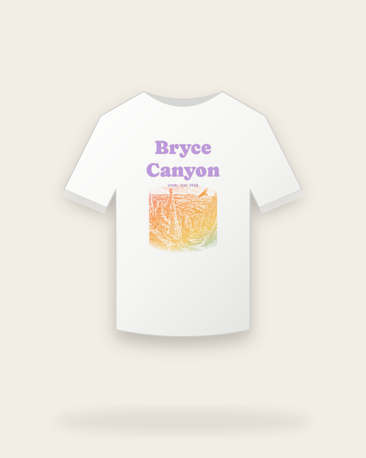 Bryce Canyon Thor's Hammer Youth Tee in White
