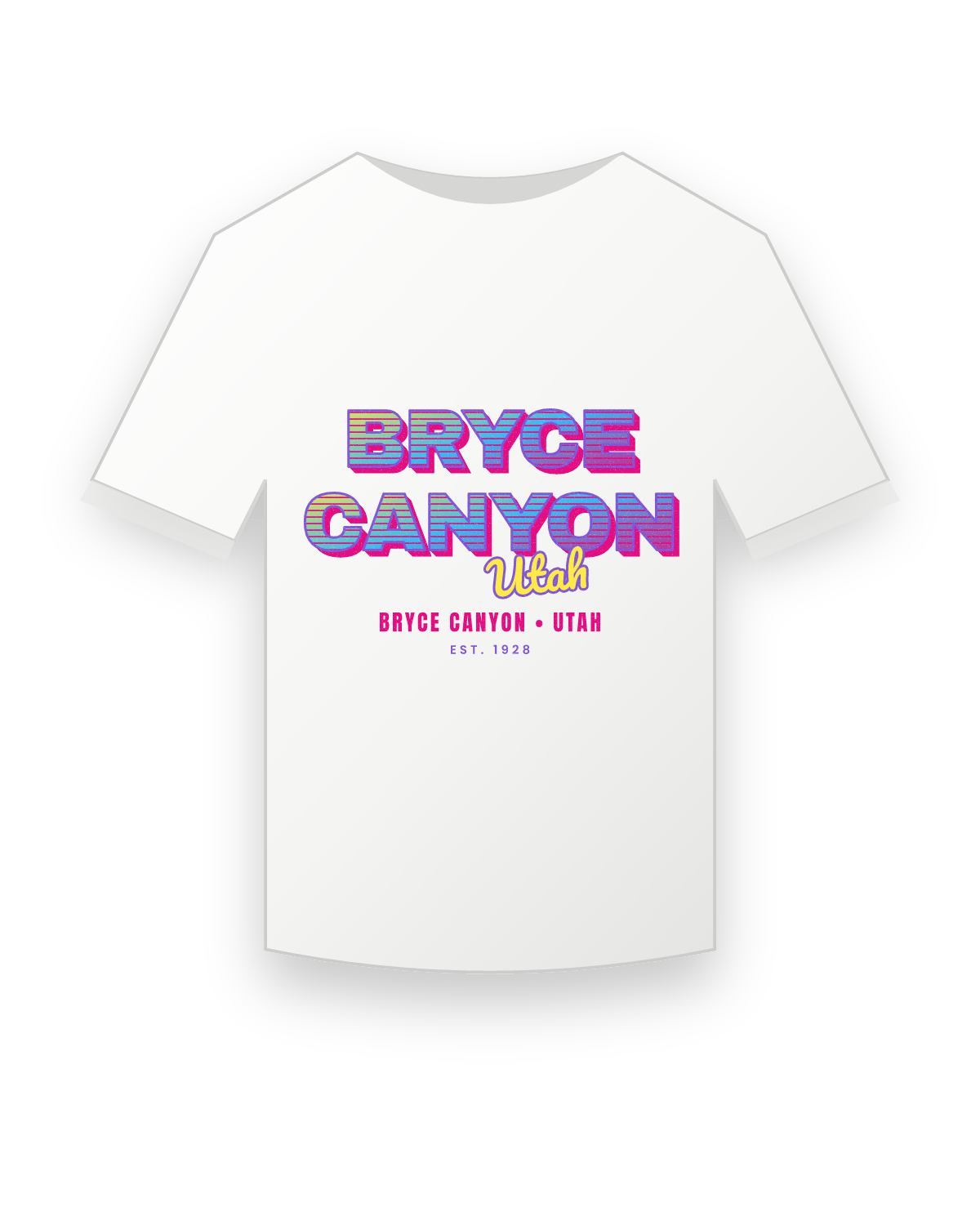 Bryce Canyon Music TV Youth Tee in White