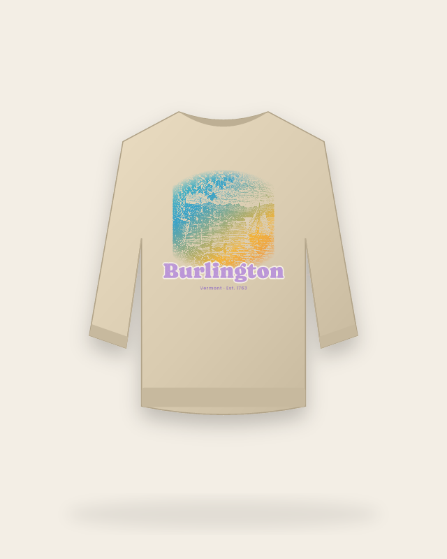 Burlington, Vermont sweatshirt